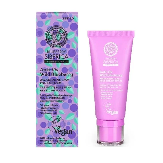 Natura Siberica Invigorating Facial Day Cream SPF20 50ml
