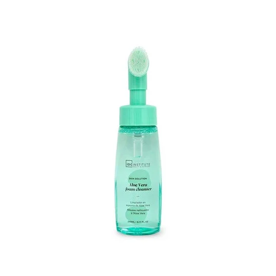 Idc Institute Aloe Vera Foam Cleanser con Spazzola 240ml
