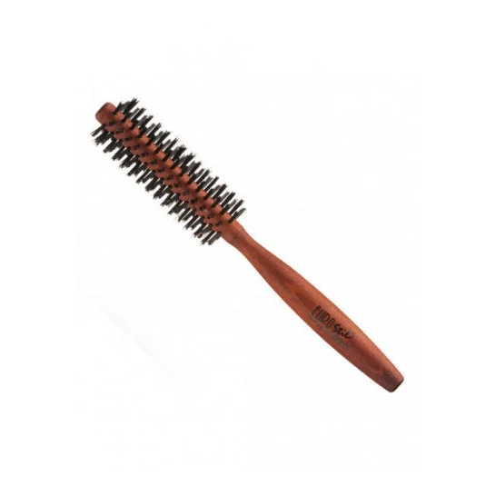 Eurostil Spazzola rotonda di legno Nylon 12mm