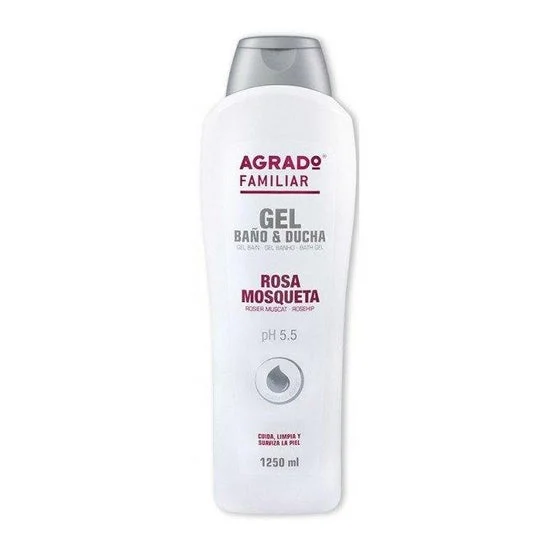 Agrado Rosehip Bath and Shower Gel 1250ml