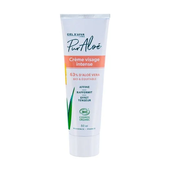 Pura Aloe Intensive Facial Cream 63% Aloe Vera 50 Ml