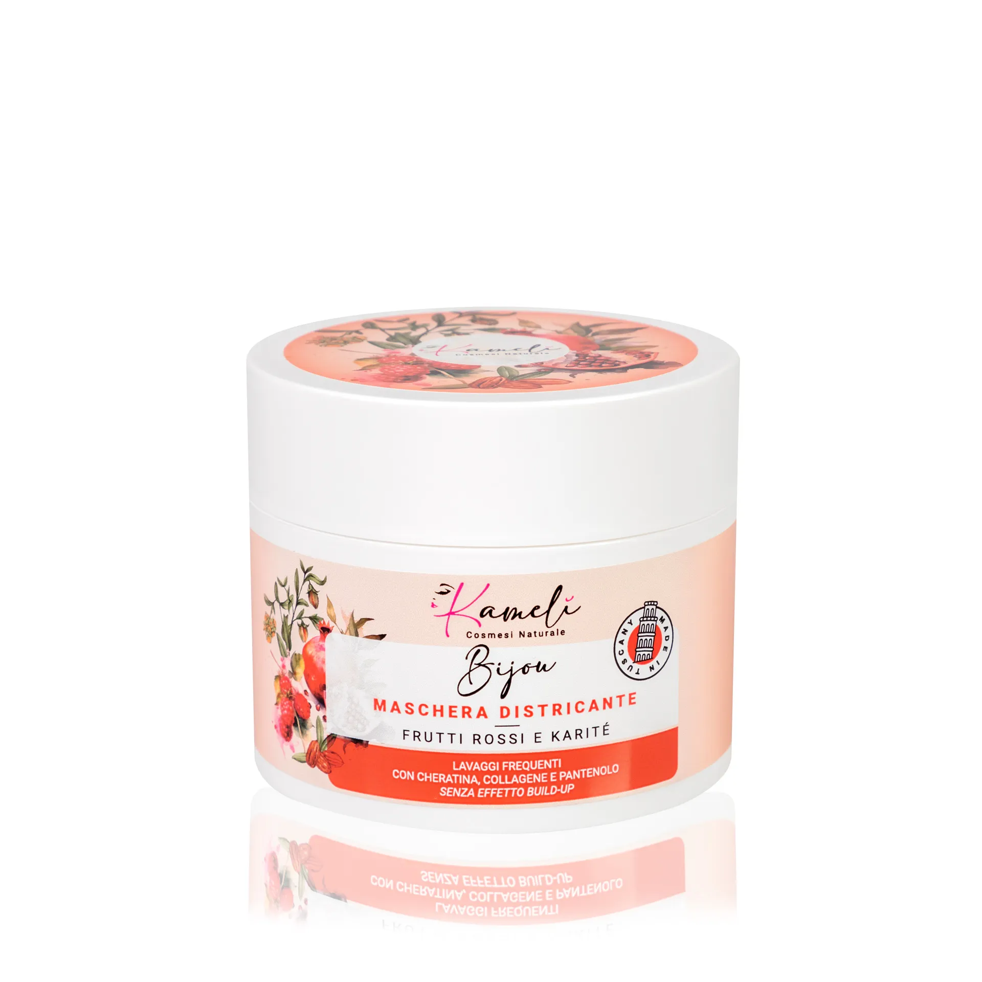 KAMELÌ Bijou – Maschera Capelli Frutti Rossi e Karitè