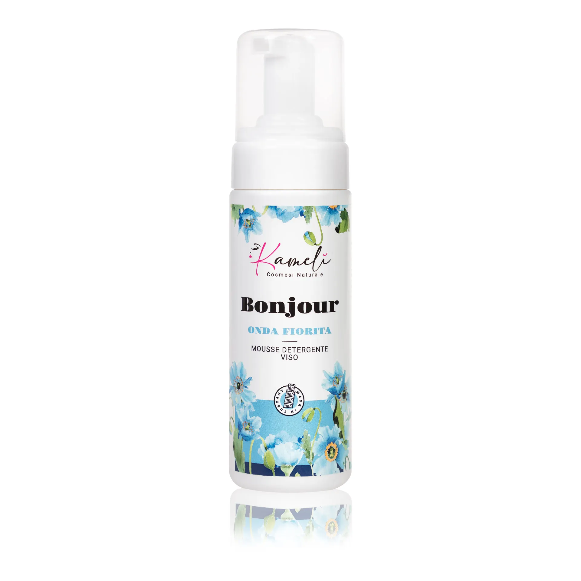 KAMELÌ Bonjour Mousse Detergente Viso – Onda Fiorita