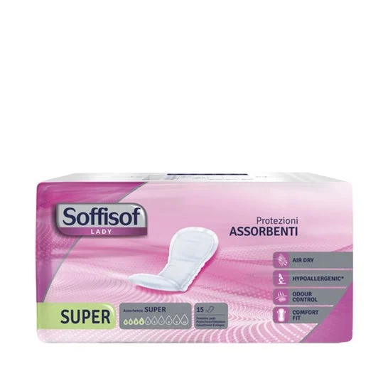 Soffisof Lady Airdry Super Protettore Assorbente 15 Unità