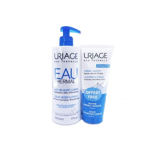 Uriage Corpor Agua Termal 500ml + Crema Limpiadora 200ml
