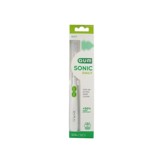 Gum Sonic Daily Spazzolino da Denti Spazz Bianco 1 Unità