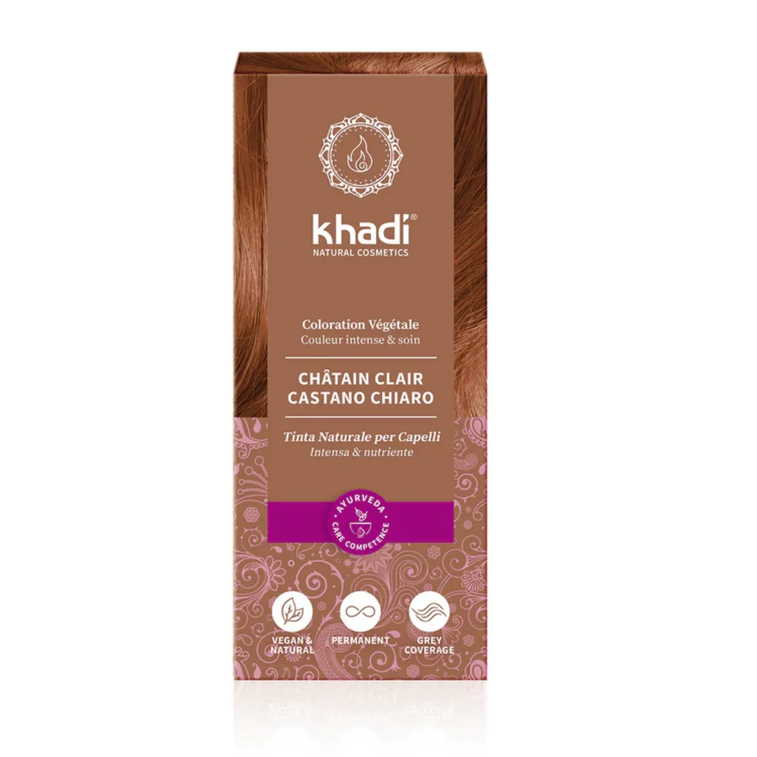 KHADI Tinta Naturale per Capelli – Golden Brown | Castano Dorato