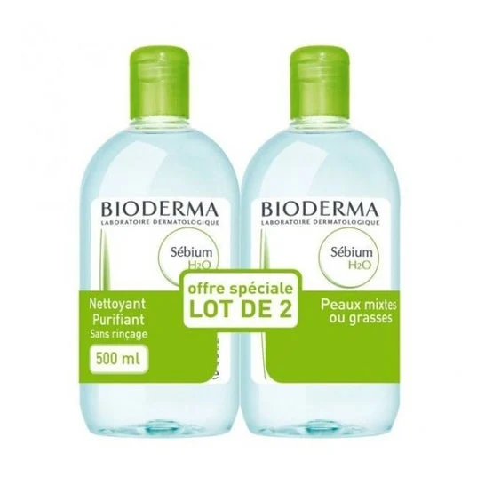 Bioderma Sebium H2O 2x500ml