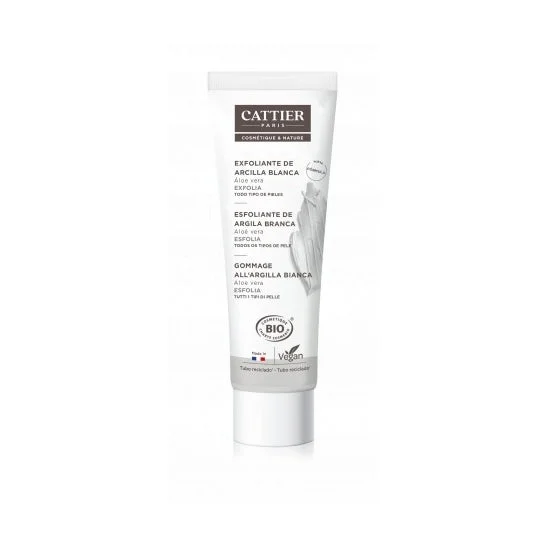 Cattier White Clay Scrub esfoliante 100ml