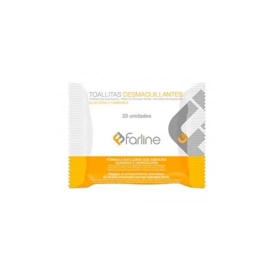 Farline trucco rimozione salviette 20 pz
