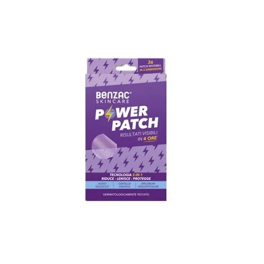 Benzacare Power Patch Cerotti Acne Brufoli 36 Unità