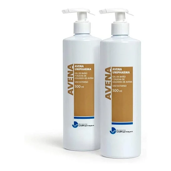 Unipharma farina d'avena soluzione di sapone 500ml