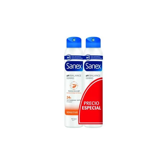 Sanex Dermo Sensitive pH Balance Deo 2x200ml