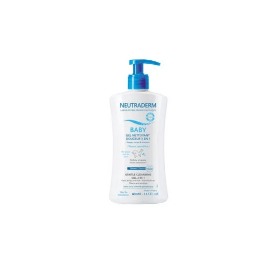 Neutraderm Baby Gel detergente delicato per bambini 3 in 1 400 ml
