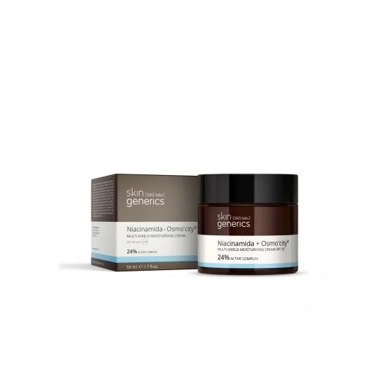 Skin Generics Niancinamide+Osmo'City Multi-Shield Moisturising Cream Spf30 50ml