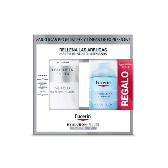 Eucerin Hilauron Filler Day PNM+ Pacchetto soluzione micellare
