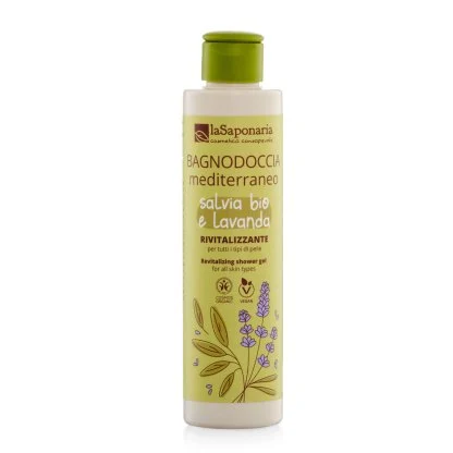 LA SAPONARIA Bagnodoccia Mediterraneo Salvia Bio e Lavanda