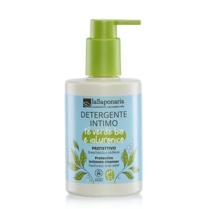 LA SAPONARIA Detergente Intimo Protettivo – Tè Verde Bio & Ialuronico