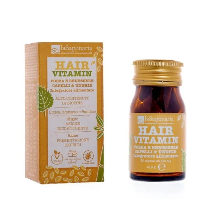 LA SAPONARIA Hair Vitamin – Integratore Alimentare Capelli e Unghie