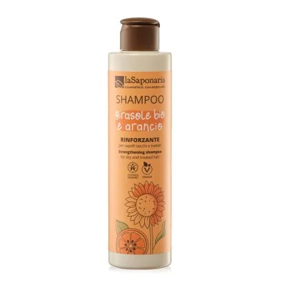 LA SAPONARIA Shampoo Rinforzante Girasole Bio e Arancio