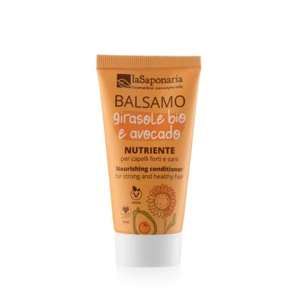 LA SAPONARIA Travel Size – Balsamo Nutriente Girasole Bio e Avocado 30 ml