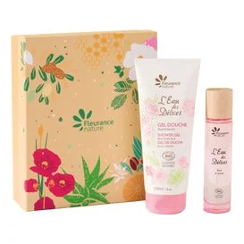 Fleurance Nature Cofanetto Rosa e Gelsomino Profumo + Gel Doccia