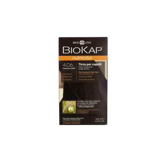 Tintura Biokap 4.06 Caffè Castagna 140ml