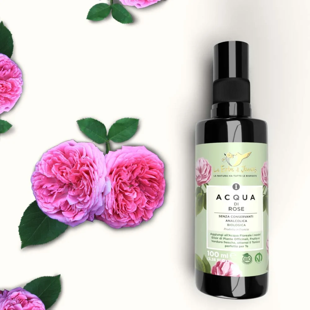 LE ERBE DI JANAS Acqua di Rose