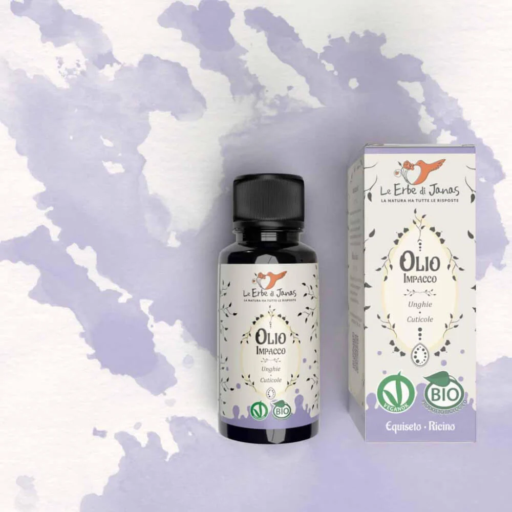 LE ERBE DI JANAS Olio Impacco Unghie e Cuticole