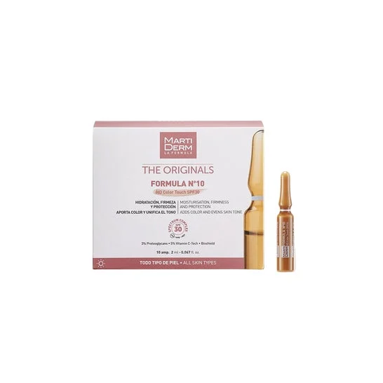 Martiderm Formula Nº10 HD Colour Touch SPF30 30 fiale