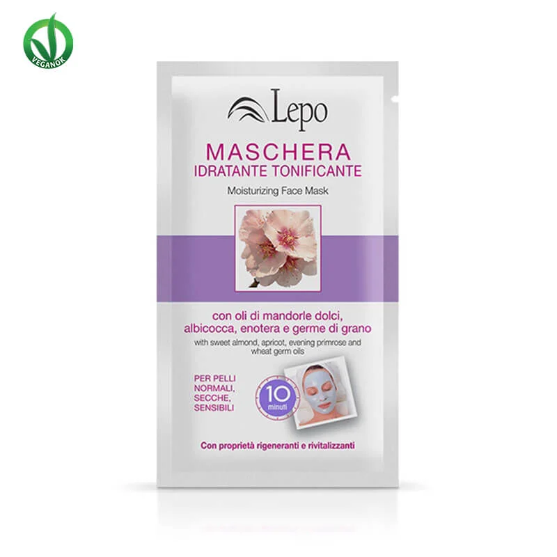 LEPO Maschera Viso Idratante Tonificante