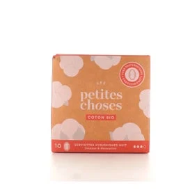 Les Petites Sceglie 10 Serviettes Hygiéniques Nuit