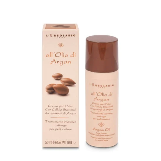 L'Erbolario Argan Crema Viso Antietà Intensiva 50ml