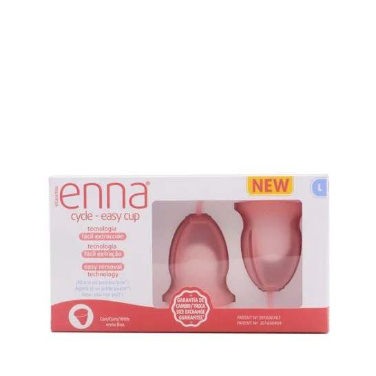 Enna Coppetta Mestruale Easy Taglia L 2 Unità