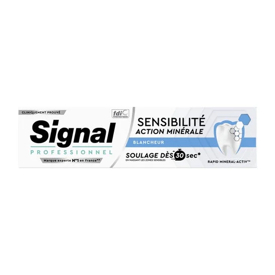 Signal Dentífrico Sensibilidad Blanqueador 75 ml