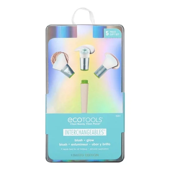 Ecotools Kit Interchangables Blush + Glow 5 Unità