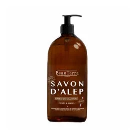 BeauTerra Sapone Liquido di Aleppo 1L