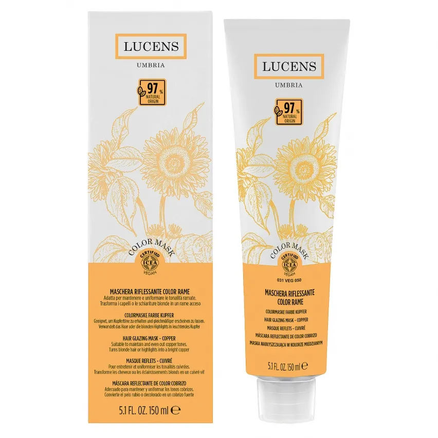 LUCENS UMBRIA Maschera Riflessante Rame