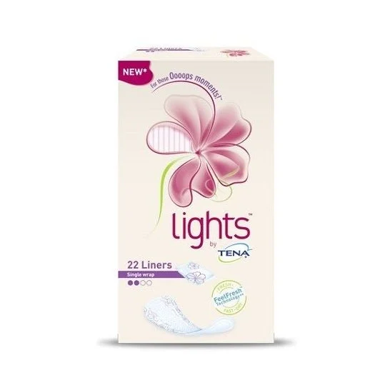 Tena Lights Slip Protettore Normale Rip 760123 22 Unità