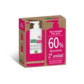 Sebamed Emulsión sin Jabón Gel de Baño con Aceite de Oliva 2x750 ml