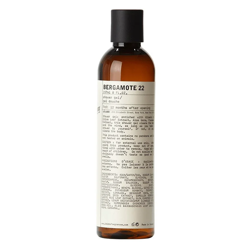 Le Labo Le Labo Bergamote 22 Gel Doccia 237 Ml