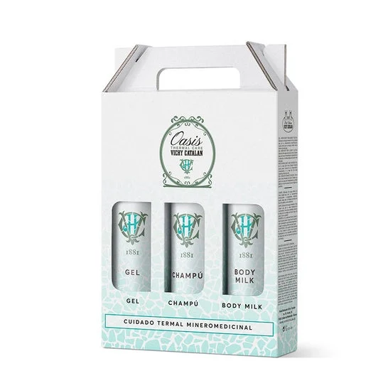 Oasis Thermal Care Pack Gel + Shampoo + Lait Corpo