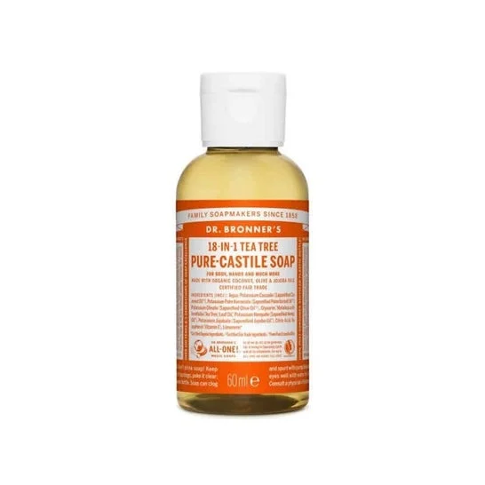 Dr. Bronner's Jabón Líquido Árbol del Té Bio 60ml