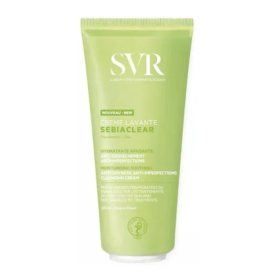 SVR Sebiaclear Crème Lavante Hydratante Apaisante 200ml