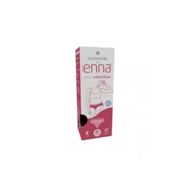 Enna Braga Menstrual Hipster Noche Flujo Abundante Negro S 1ud