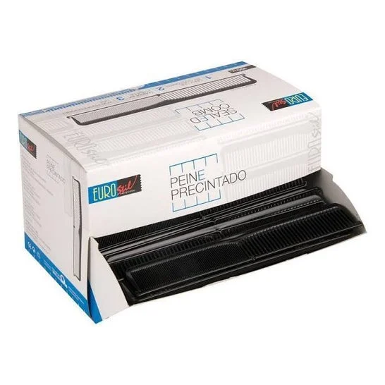 Eurostil Dispenser pettini monouso Pre-assemblato nero nero 1Un