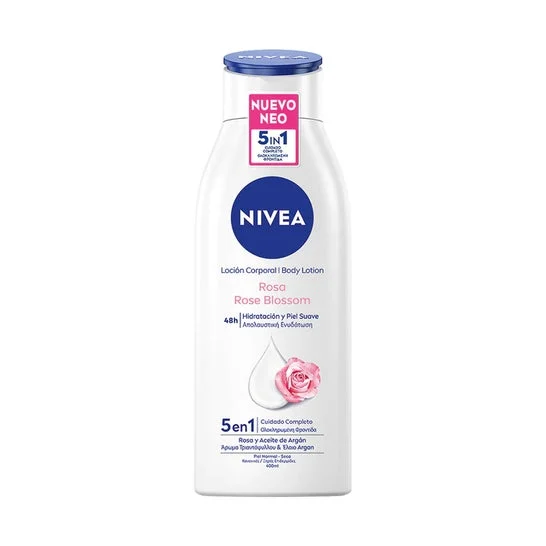 Nivea Body Lotion Rose Blossom 5in1 400ml