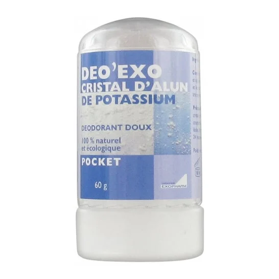 DEO'EXO - Profumo di cristallo di allume di potassio 60g