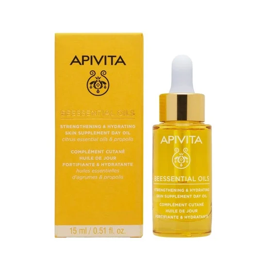 Apivita Fortifying & Moisturising Day Oil 15ml