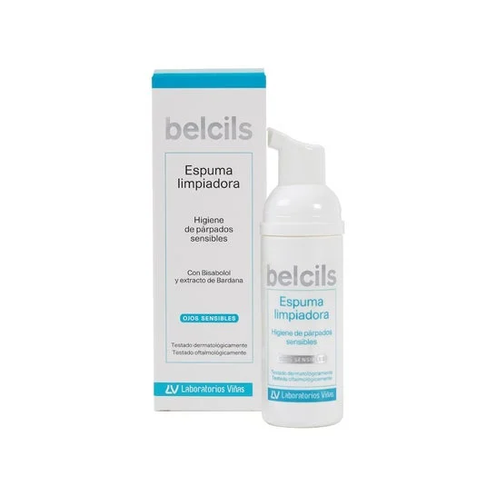 Belcils schiuma detergente per l'igiene delle palpebre sensibili 50ml